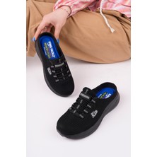 Kadın Siyah Memory Foam Clima Comfort Sabo Terlik