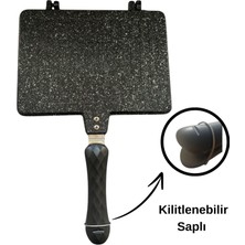 Doremcy Iç Dış Granit Döküm Ocak Üstü El Tost Makinesi