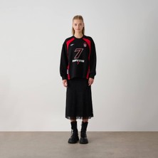 Loco Loco Kız Çocuk Beli Lastikli Dantel Etek