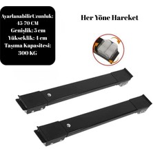 Hyper Group Tekerlekli Beyaz Eşya Taşıyıcı Stand | Ayarlanabilir Çamaşır Makinesi ve Buzdolabı Altlığı