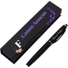 Anneler Gününe Özel  Tasarımlı Hediye Kutulu Tükenmez Rubber Kalem