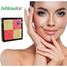 Bitkiselce Doğal El Yapımı Kantaron Yağlı & Pirinç Özlü Sabun Seti | 4'lü Cilt Bakım Sabunu 450 gr