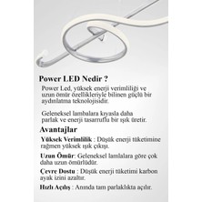 Melodi Model Krom Kaplama Metal Hol Salon Mutfak Oturma Yatak Odası Modern LED Avize