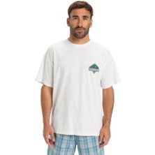 Quiksilver Gh Qs Crystal Jet Ss EQYZT08023-WBK0 Beyaz Tişört