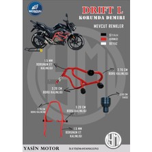 Mondial Drift L  Takozlu Özel Koruma Demiri (Koyu Mavi)
