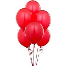 Kırmızı Beyaz Balon Set