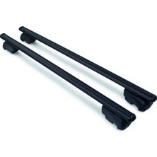 Audi Q7 Ara Atkı Siyah- Bold Bar v2 (2 Parça) | 2006-2010 Arası