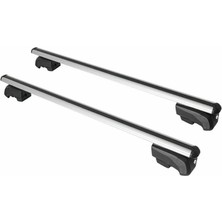 Universal Boldbar Ara Atkı Gri- Bold Bar v2 XL (138 cm, Metal Kilit, 2 Parça)