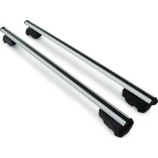 Mitsubishi Eclipse Cross Ara Atkı Gri- Bold Bar v2 (2 Parça) | 2017 ve Sonrası