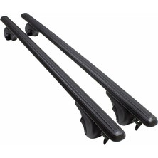 Fiat Doblo Ara Atkı Siyah- Bold Bar v1 (2 Parça) | 2010-2021 Arası