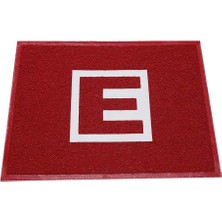 Eczane Logolu Kıvırcık Kapı Önü Paspası 60X80