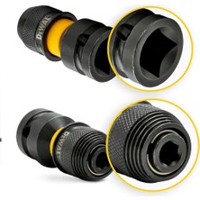 Dewalt DT7508-QZ 1/4'' Hex ile 1/2'' Kare Darbeli Anahtar Adaptörü