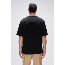 Bad Bear Collis Siyah Erkek Baskılı Tişört