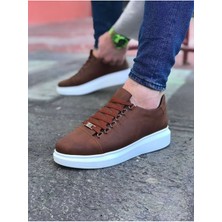 Moonvizyon  WG08 Taba Düz Erkek Casual Ayakkabı