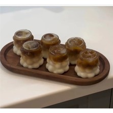 New Life Boncuk Şekil Isıya Dayanıklı Borosilikat Bardak Kahve ve Sunum Bardağı Üzüm Bardak 200 ml