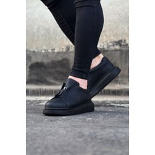 Moonvizyon  WG010 Kömür Cilt Erkek Casual Ayakkabı