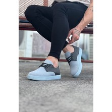 Moonvizyon  WG016 Gri Triko Erkek Casual Ayakkabı