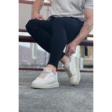 Moonvizyon  WG019 Bej Triko Erkek Casual Ayakkabı