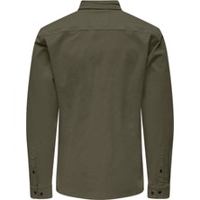 Eskişehir Mağazacılık 22029764 Onsmıchael 18W Reg Cord Stretch Ls Noos