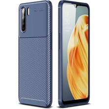 Zenith Works Oppo A91 Kılıf Aynalı Desenli Kamera Korumalı Parlak Miror Kapak