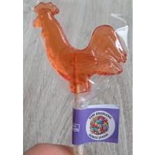 Sare Şekerleme Horoz Şekeri (25'li) Kutu Kırmızı Renk Karışık Meyve Aromalı Ahşap Saplı (12 Gr)