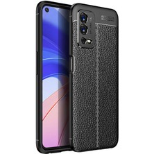 Zenith Works Oppo A55 4g Kılıf Aynalı Desenli Kamera Korumalı Parlak Miror Kapak