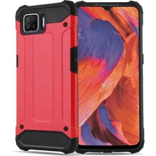 Technorion Oppo A73 Kılıf Crash Silikon Kapak-Kırmızı