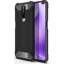 Technorion Xiaomi Poco X2 Kılıf Crash Silikon Kapak-Siyah