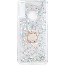 Zenith Works Samsung Galaxy A20S Kılıf Aynalı Desenli Kamera Korumalı Parlak Miror Kapak