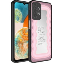 Samsung Galaxy A53 5g Kılıf Aynalı Desenli Kamera Korumalı Parlak Miror Kapak