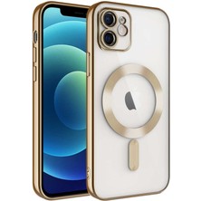 Zenith Works Apple iPhone 12 Kılıf Aynalı Desenli Kamera Korumalı Parlak Miror Kapak