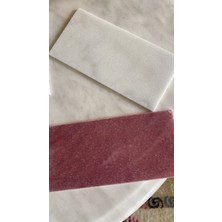 0,8 x 7,5 x 15 Renkli Gerçek Doğaltaş Mermer