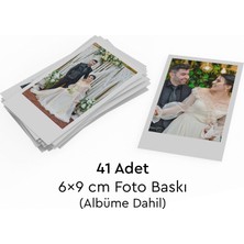 Ozzypix Instax Mini Fotoğraf Albümü ve 41 Adet Polakart Baskı