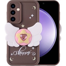 Galaxy S23 Fe Kılıf Kamera Korumalı Figür Tasarımlı  Kapya Kapak