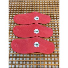 Rocks For Bambu Sneaker Kadın 3 Çift Dikişsiz Çorap