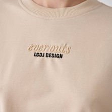 Loco Loco Kız Çocuk Kolları Fiyonklu Sweat