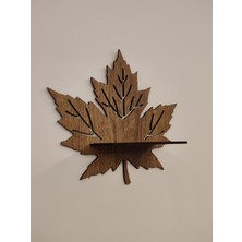 Yaprak Dekoratif Raflı Set 3'lü (3mm Mdf)