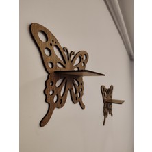 Kelebek Dekoratif Raflı Set 3'lü (3mm Mdf)