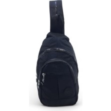 Body Bag Göğüs Çantası Klinkır Kumaş Çok Cepli 30*18 cm Bady Bag Sırt Çantası Hafif Kumaş