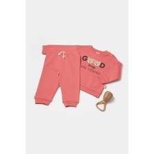BabyCosy Organik 2li Takım Pembe