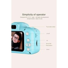 Mini 1080P Hd Çocuk Kamera Dijital Fotoğraf Makinesi 2.0 Inç Ekran
