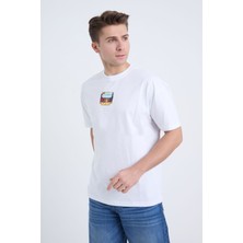 Velvoria Erkek Oversize Siyah Dude T-Shirt