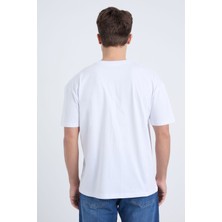 Velvoria Erkek Oversize Siyah Dude T-Shirt
