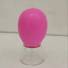 Silikon Vakumlu Yüz ve Boyun Için Masaj Kupası 1 Adet