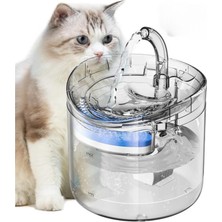 Multizone Otomatik Kedi Köpek Su Kabı Hareket Sensörlü Sessiz Şeffaf Su Pınarı Su Çeşmesi