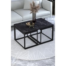 Orta Sehpa-Zigon Yan Sehpa Flora Set
