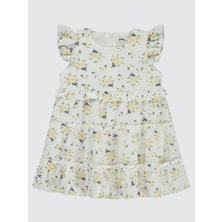 Civil Girls Kız Çocuk Elbise 2-5 Yaş Sarı