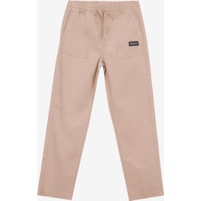 Discovery Expedition Lastikli Bel Düz Paça Bej Erkek Çocuk Pantolon D5SB-PNT3237