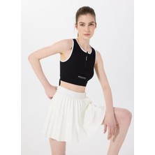 D5sl-sht3581 ekru kadın şort
