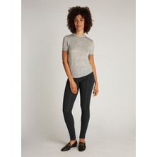 Calvin Klein Yüksek Bel Skinny Fit Siyah Kadın Pantolon K20K208071BEH